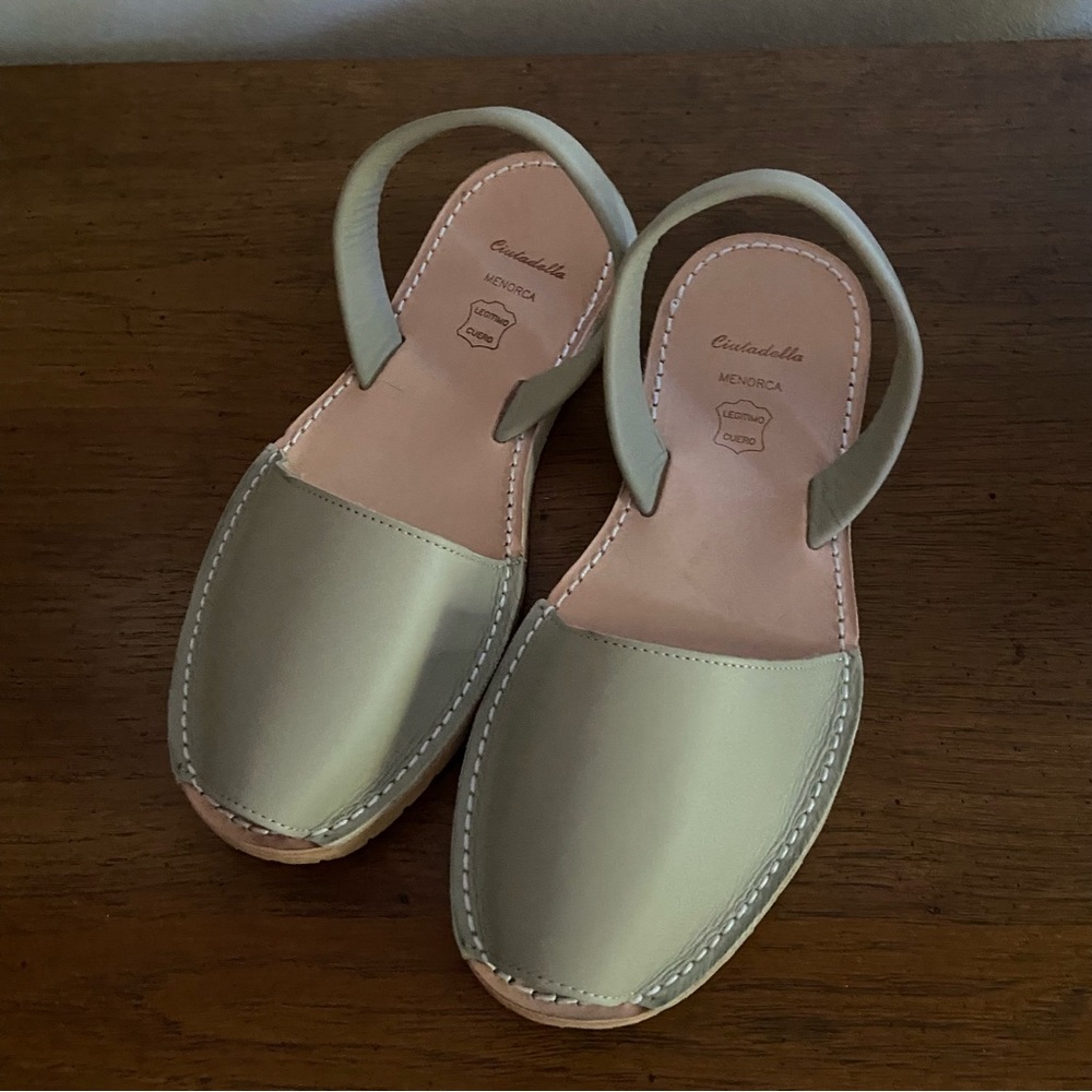 Genuine Spanish Menorcan avarcas leather sandals
